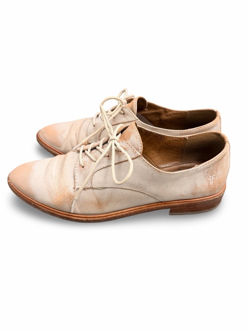 Frye Women’s Cream Emory Oxfords Size 8.5 - Picture 4 of 8
